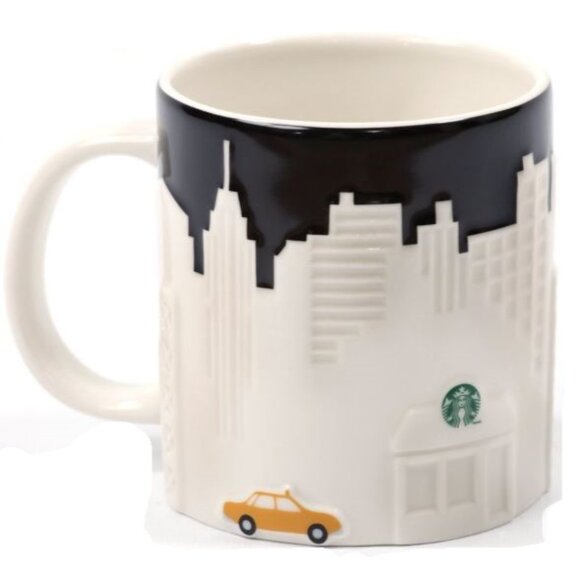 Starbucks Other - Starbucks New York City Taxi Edition Skyline City Mug Coffee 2012  3D Relief